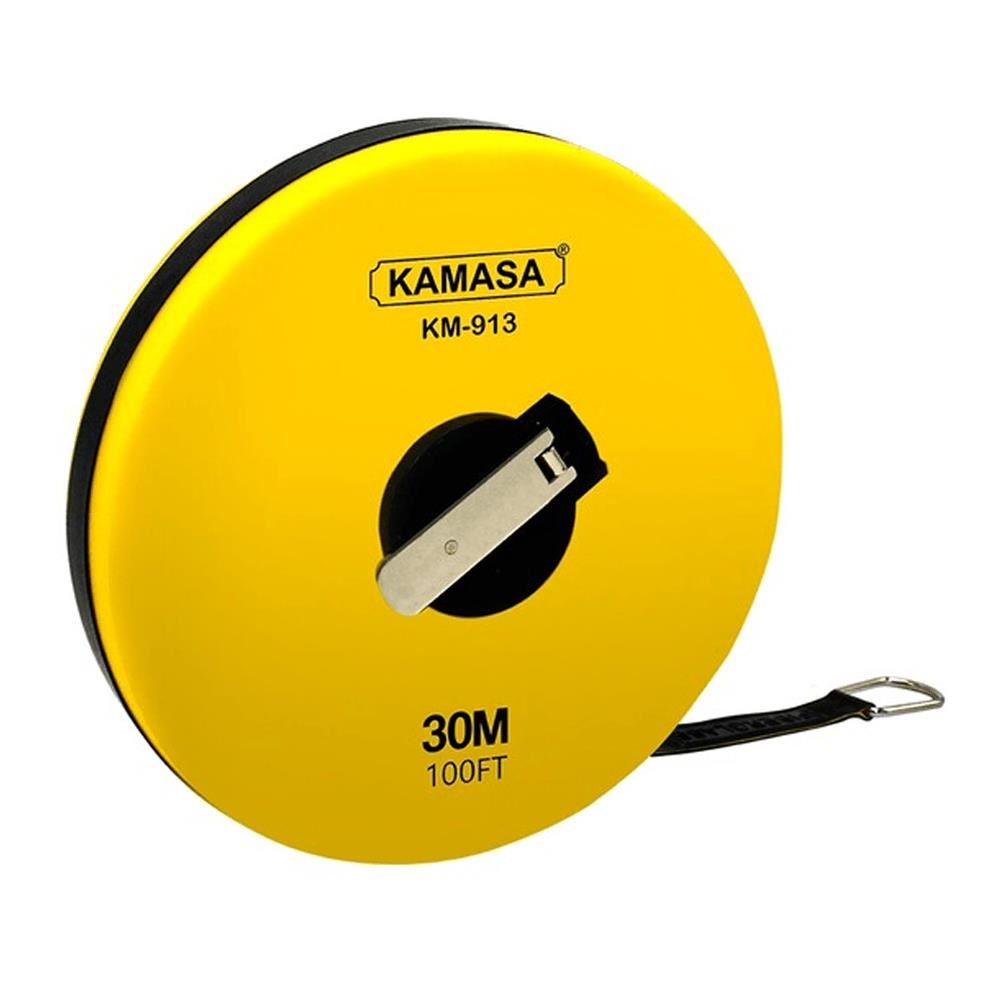Cinta Plástica para Medir 30M/100Ft Kamasa KM913